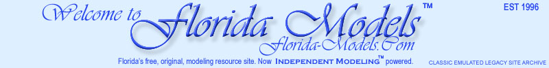 Florida Models - Where Florida models build their careers. Classic legacy emulated site archive.
